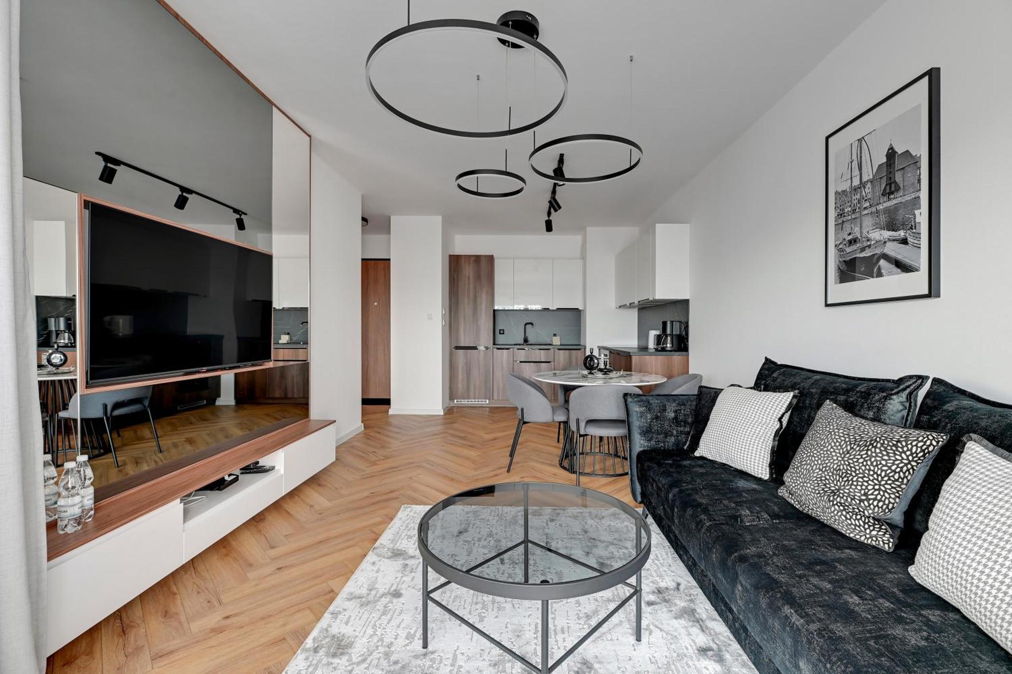 Riverside Nadmotlawie - Sauna, Gym & Kids Play By Lion Apartments Gdansk Luaran gambar